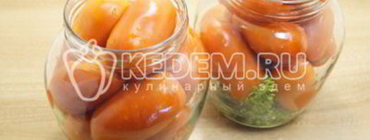 сладкие маринованные помидоры на зиму. Шаг 3