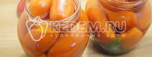 сладкие маринованные помидоры на зиму. Шаг 4