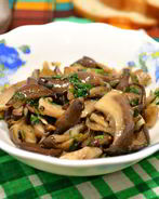 Вешенки жареные маринованные