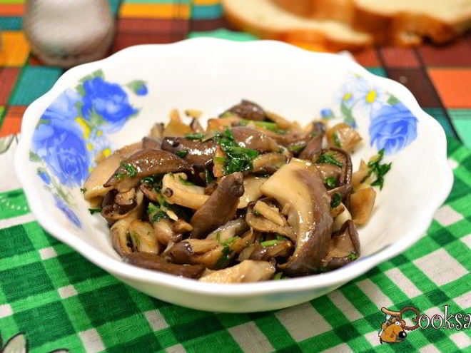 Рецепт вешенок жареных маринованных