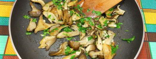 вешенки жареные маринованные. Шаг 4