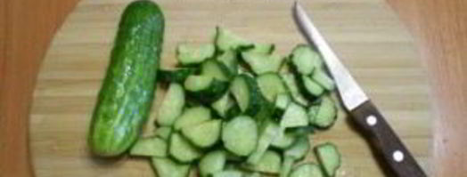 огурчики с луком на зиму. Шаг 2