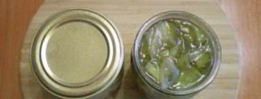 огурчики с луком на зиму. Шаг 6