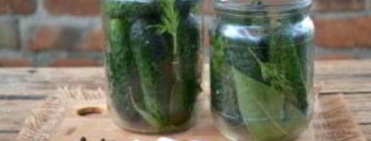 огурцы на зиму без закатки. Шаг 2