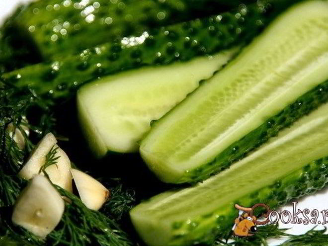 Рецепт огурцов сухого посола на зиму