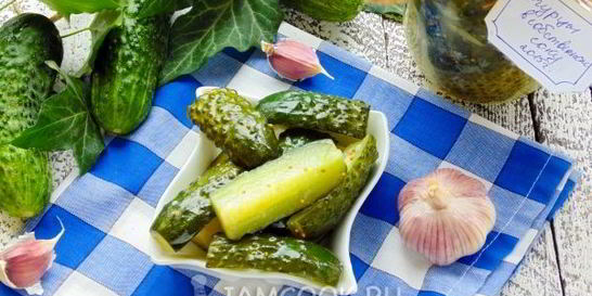 Огурцы в собственном соку на зиму