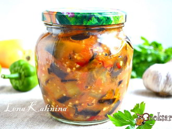 Рецепт острых баклажанов по-грузински на зиму