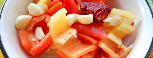 острые баклажаны по-грузински на зиму. Шаг 2