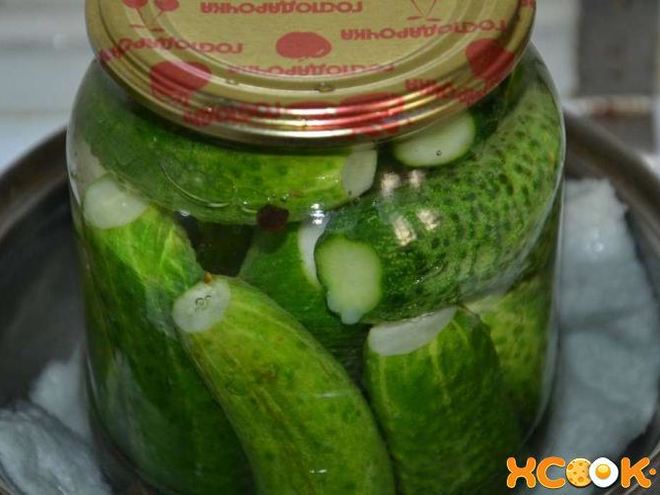 Рецепт острых огурчиков на зиму