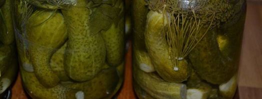 острые огурчики на зиму. Шаг 7