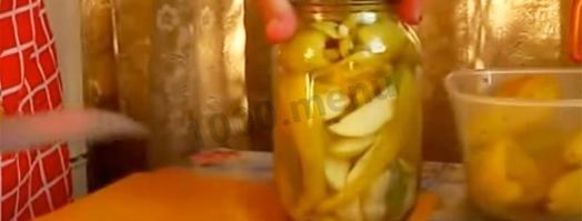 перец с яблокамии на зиму. Шаг 4