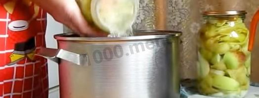 перец с яблокамии на зиму. Шаг 6