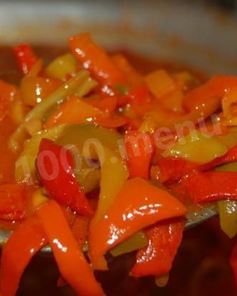 Перец в соке на зиму