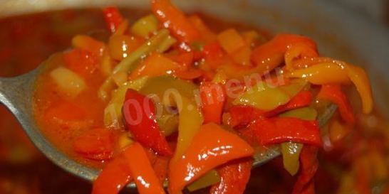 Перец в соке на зиму