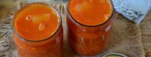 перец в томатном соке на зиму. Шаг 8