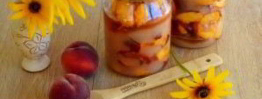 персики в собственном соку на зиму. Шаг 2