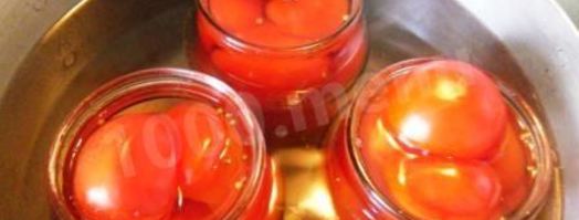 помидоры на зиму в желе с петрушкой и кинзой. Шаг 4