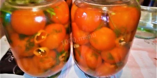 Помидоры остренькие без уксуса на зиму