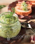 Приправа из крыжовника с чесноком на зиму