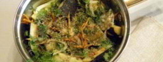 синенькие с морковкой по-корейски на зиму. Шаг 4