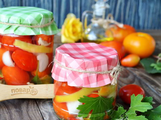 Рецепт консервированных помидоров
