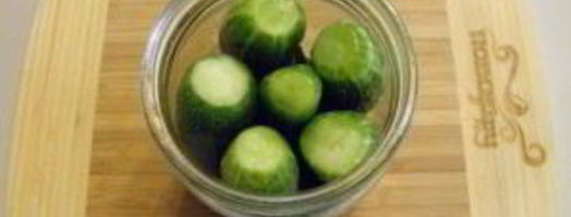 малосольные огурчики на зиму. Шаг 3