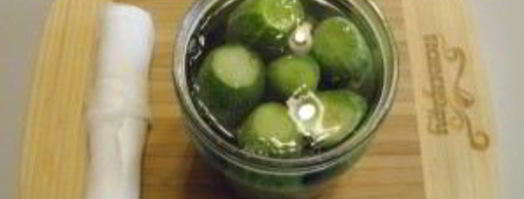 малосольные огурчики на зиму. Шаг 4