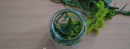 малосольные огурцы в банке. Шаг 7