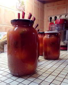 Помидоры в собственном соку