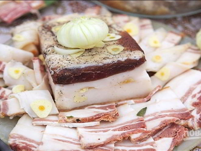 Рецепт сала соленого