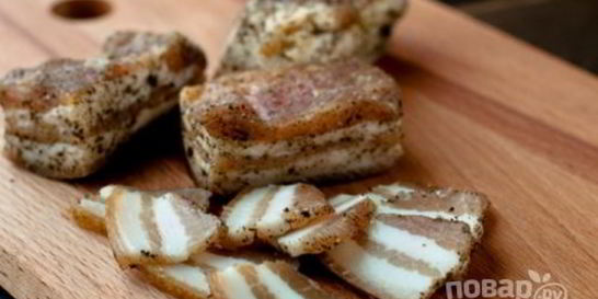 Сало в рассоле