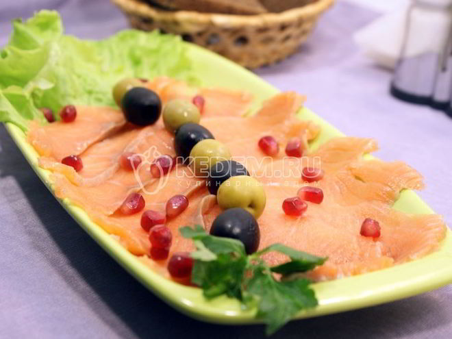 Рецепт семги малосоленой