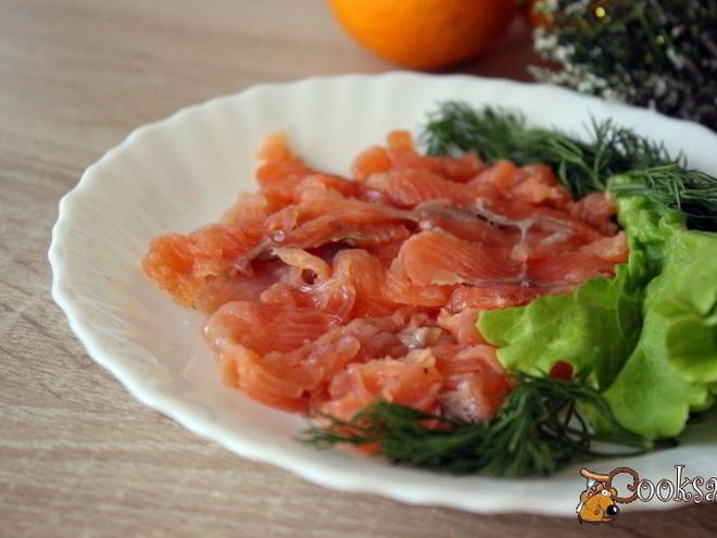 Рецепт слабосоленой форели