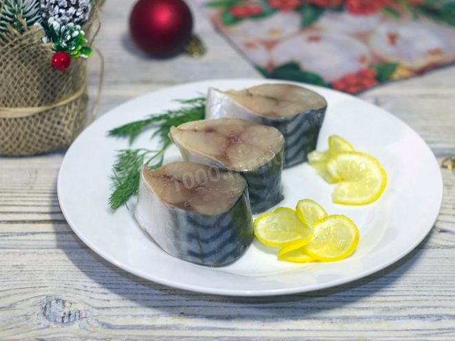 Рецепт слабосоленой скумбрии