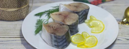 слабосоленая скумбрия. Шаг 7