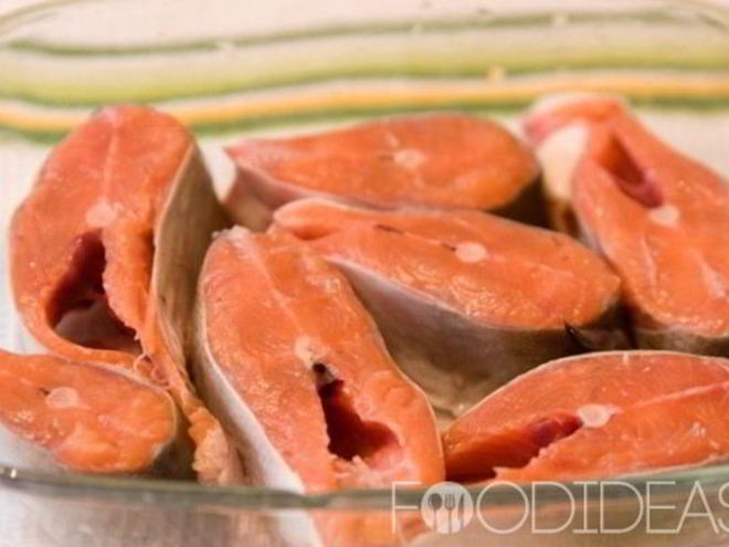 Рецепт соленой горбуши