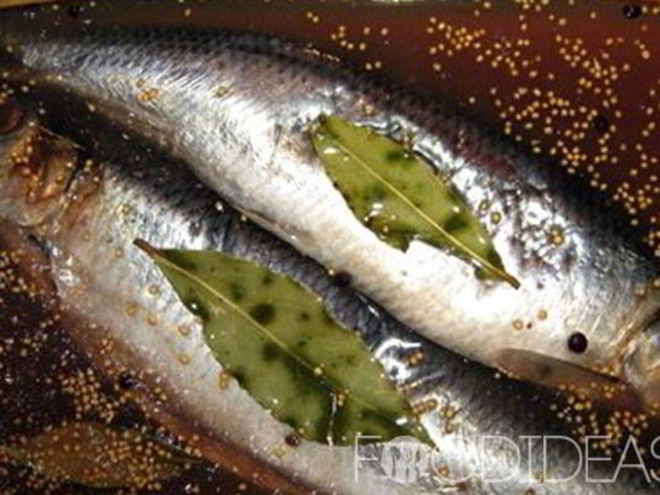 Рецепт соленой сельди