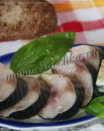 Соленая скумбрия