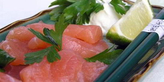 Соленый лосось