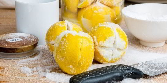 Соленые лимоны