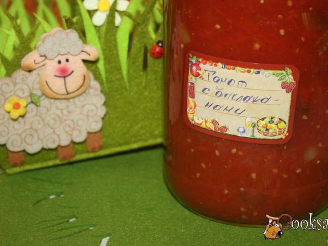 Рецепт томата с болгарским перцем и баклажаном на зиму