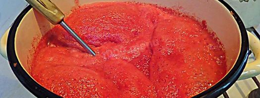 томатный сок через соковыжималку на зиму. Шаг 7