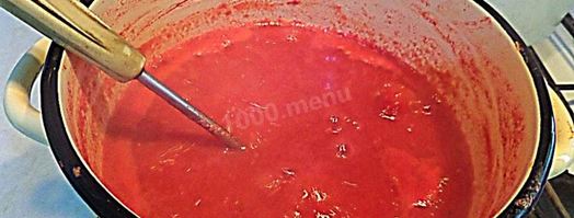 томатный сок через соковыжималку на зиму. Шаг 8