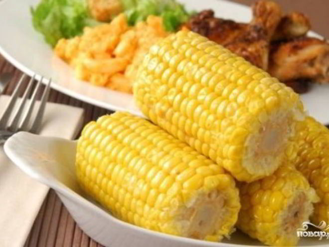 Рецепт вареной кукурузы на зиму