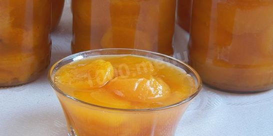 Абрикосовое варенье дольками без косточек