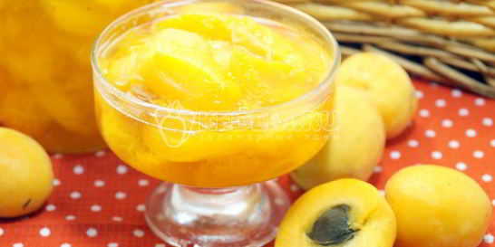 Абрикосовое варенье дольками