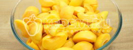 абрикосовое варенье дольками. Шаг 3