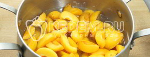 абрикосовое варенье дольками. Шаг 5