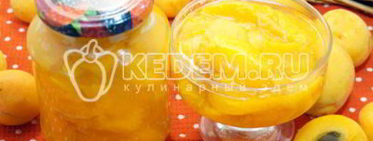 абрикосовое варенье дольками. Шаг 8