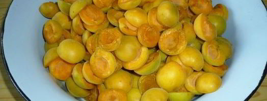 абрикосовое варенье с какао и сливочным маслом. Шаг 2